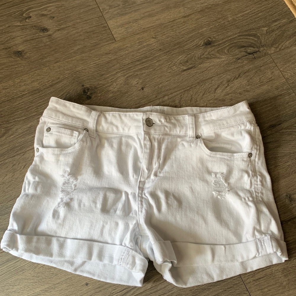 Celebrity PINK distressed Jean shorts Sz ~>11/30